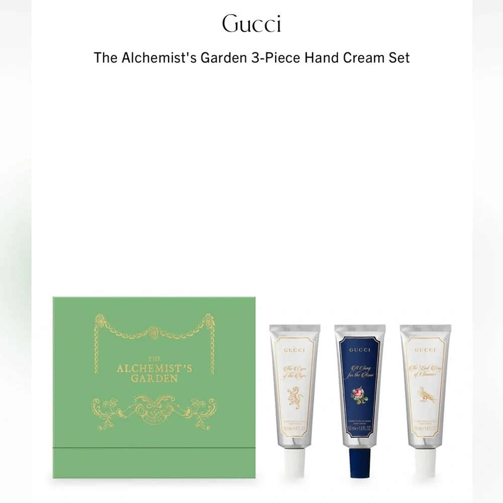 GUCCI Alchemist’s Garden Hand Set - Picture 1 of 2